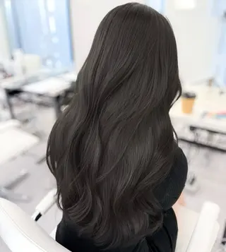 ロング カラー 韓国レイヤー× 顔まわり🕊️テルのヘアスタイル