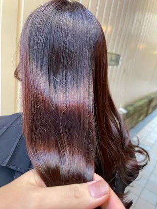 セミロング antica YOSHIのヘアスタイル