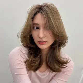 カラー 🫧ハイトーン特化 🫧広島🫧のヘアスタイル