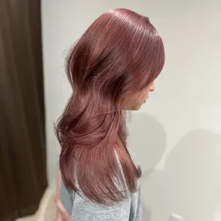 ロング カラー iga/渋谷個室🍀 艶髪カラー✨のヘアスタイル
