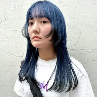 ロング カラー beronica ベロニカのヘアスタイル