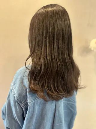 ロング カラー K Harukaのヘアスタイル
