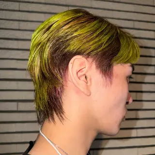 ショート カラー メンズ 🪅ブリーチカラー 🪅琉羽Ruuのヘアスタイル