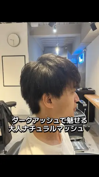 ショート カラー メンズ 🦖櫂斗🦖／ 大宮／透明感カラーのヘアスタイル