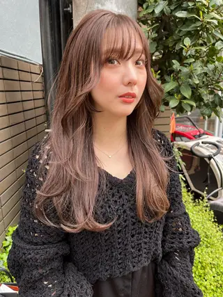 ロング カラー 松尾太樹 【pia】福岡美容室のヘアスタイル