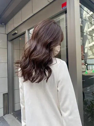 ミディアム カラー 🎨デザイン🥇 美髪・艶髪　日暮千敬のヘアスタイル