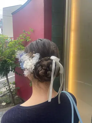ロング 量産ヘアセット/ ヘアメAyakaのヘアスタイル
