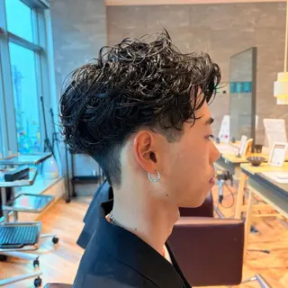 パーマ メンズ Yamada Ami🪐のヘアスタイル