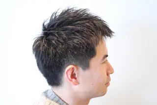 ショート メンズ 矢島 真樹のヘアスタイル