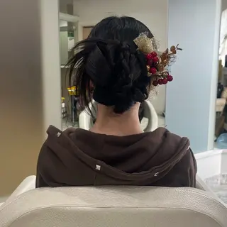 ヘアアレンジ 玉城 里奈のヘアスタイル