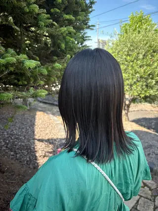 ミディアム Flat /rina🧸のヘアスタイル