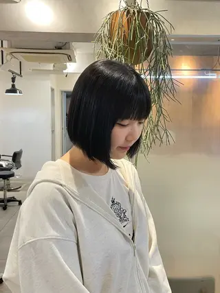 ミディアム とば みゆうのヘアスタイル