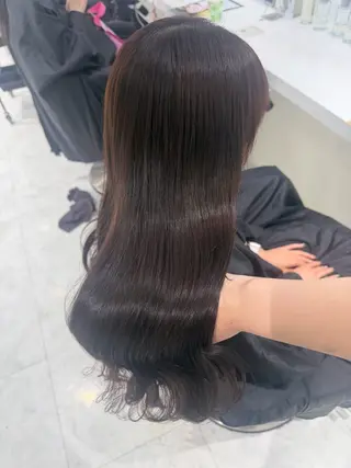 ロング カラー ブリーチなし特化 美容師💖SAE💖のヘアスタイル