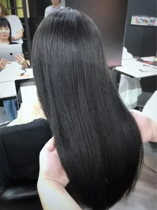 ロング カラー ヘアアレンジ ハイライト/髪質改善 ans/黒木 和大のヘアスタイル