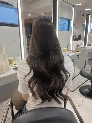ロング 🎀透明感カラー🎀 稲垣至恩🎀のヘアスタイル