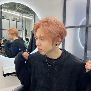 カラー メンズ Ren. 🦋デザインカラーのヘアスタイル