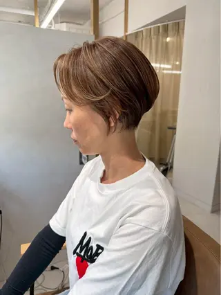 ショート SLASHスラッシュ 兵頭　裕のヘアスタイル