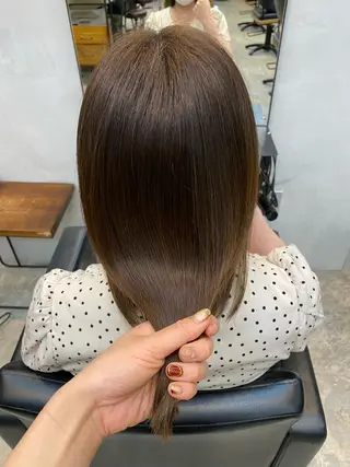 ミディアム やました もえかのヘアスタイル
