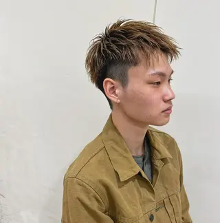 ショート メンズ ボブとパーマの達人 /美容室難民の方是非のヘアスタイル