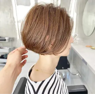 ショート 👑ボブはお任せ ミヤノ👑のヘアスタイル