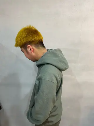 ショート メンズ ルプラボウ 沖  大雅のヘアスタイル