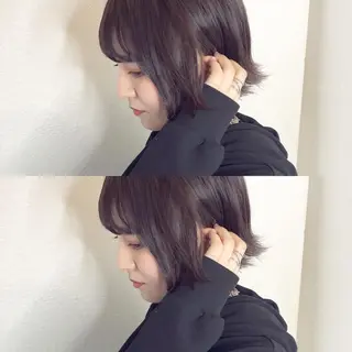 ショート カラー あさだ しゅうたろうのヘアスタイル