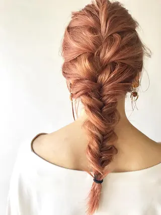 ロング 初めてでも失敗しない 透明感カラー　Miiのヘアスタイル