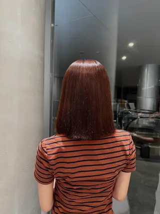 ミディアム パーマ mihiro ⟡.·*.のヘアスタイル