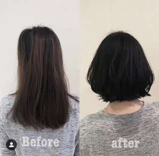 ショート カラー パーマ ヘアアレンジ 【ツヤ髪美容師】 ツダケイスケのヘアスタイル