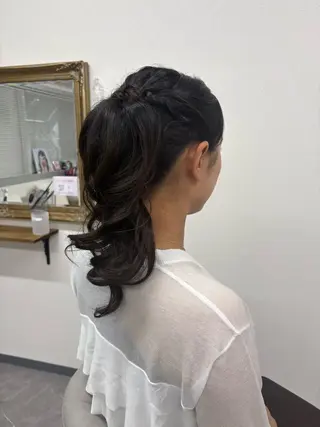 ヘアアレンジ ヘアサロン ミカヅキのヘアスタイル