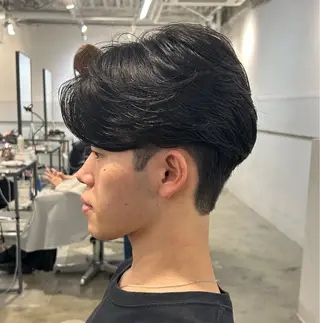 パーマ メンズ メンズ清潔感のプロ 💈メンズパーマ藤田のヘアスタイル
