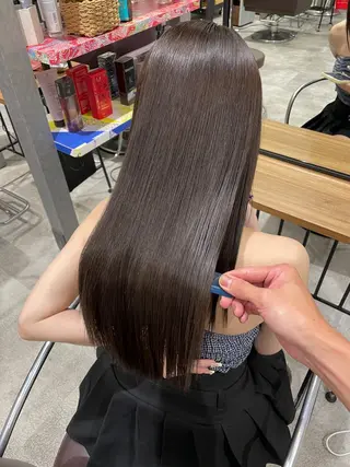 ロング カラー 大名/透明感カラー/ レイヤーカット/徹平のヘアスタイル