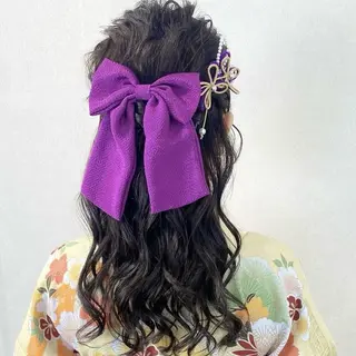 ヘアアレンジ Rui 🦩 パーマモデル募集中のヘアスタイル