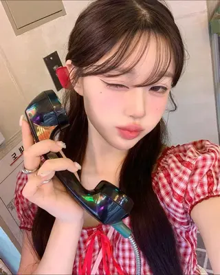 ロング カラー パーマ ヘアアレンジ メンズ キッズ 上品＆韓国風 🥀海心🥀のヘアスタイル
