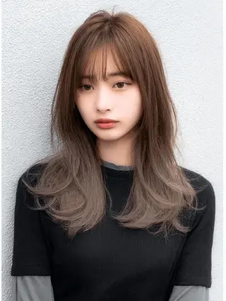 ミディアム 生艶髪&レイヤー🔔 渋谷お薦めNo.1✨のヘアスタイル