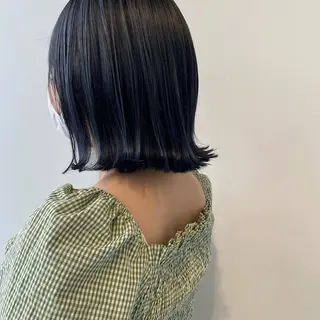ミディアム nu ✧︎*。のヘアスタイル
