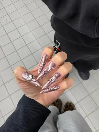 ネイル PEEKABOO 陽向のネイルデザイン