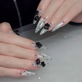 ネイル Sara/3Dチップ 長さたし専門店のネイルデザイン