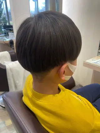 メンズ キッズ 小林 純一郎のヘアスタイル