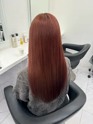 ロング カラー パーマ ヘアアレンジ メンズ キッズ 韓国系🇰🇷🩶 艶暗髪/MEIのヘアスタイル
