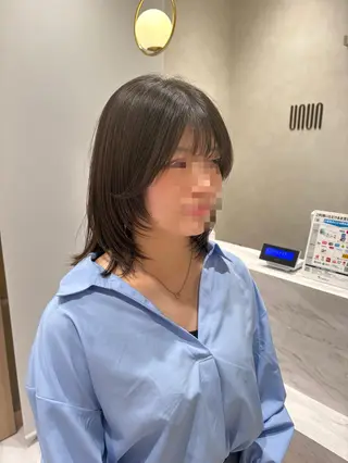 ミディアム レディース募集中🎀 陸 愛夏のヘアスタイル