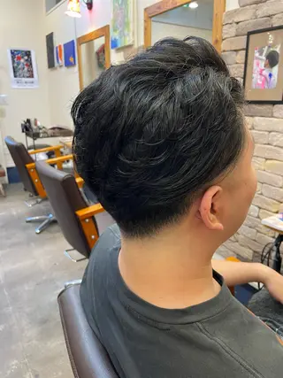 パーマ メンズ ナチュラルスタイル ☘️🌴MITA🌴のヘアスタイル
