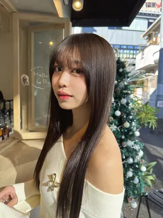 ミディアム カラー 💎透明感カラー特化 💎TAISEIのヘアスタイル