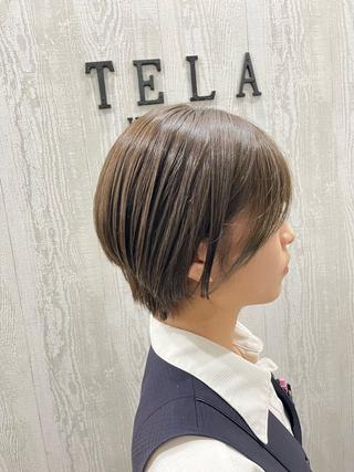 ショート TELAHAIR 高座渋谷店のヘアスタイル
