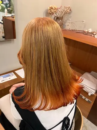 ミディアム カラー 🌹花屋併設🌹 横山 洋幸のヘアスタイル