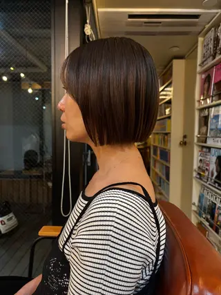 ミディアム ボブ/ショート カオリのヘアスタイル