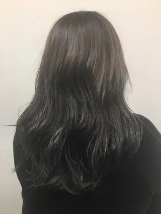 ロング カラー c& ちはるのヘアスタイル