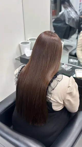 ロング カラー あや かのヘアスタイル