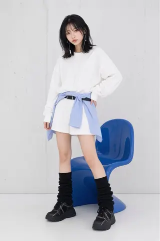 ミディアム 石沢 知康のヘアスタイル
