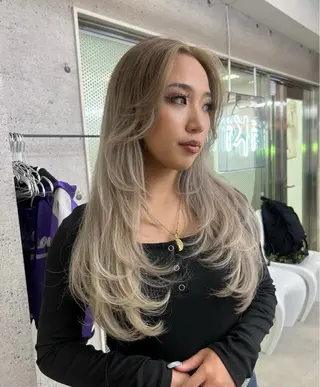 ロング Kotomi 🇺🇸💋のヘアスタイル